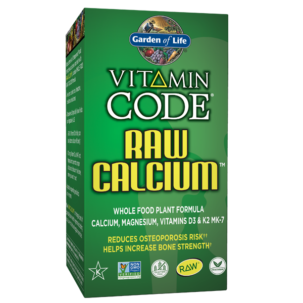 The Vitamin Code™ Raw Calcium - 120 Capsules